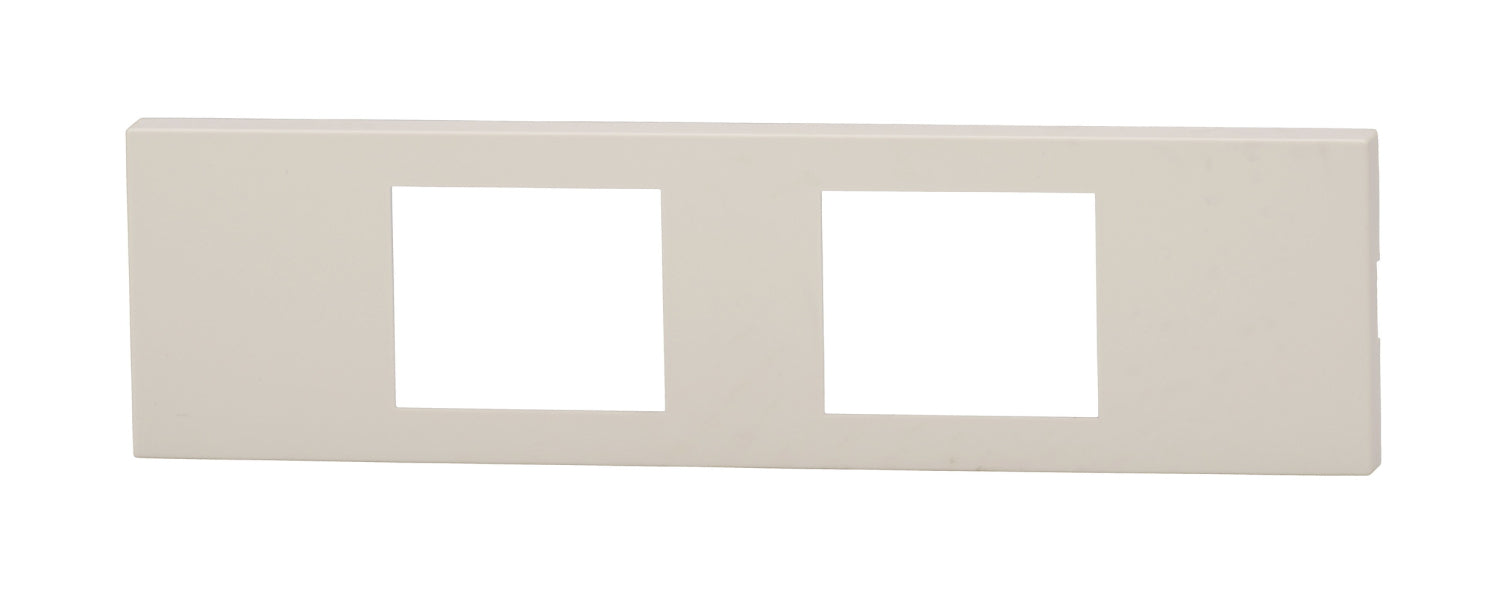 NKPN-2UP-PW｜NKシリーズ家具・機器用プレート 2個口 (PW色) NKシリーズ PW色