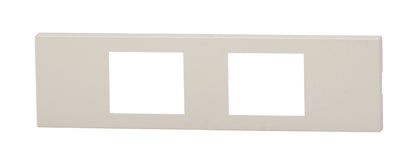 NKPN-2UP-PW｜NKシリーズ家具・機器用プレート 2個口 (PW色) NKシリーズ PW色