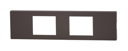 NKPN-2UP-SB｜NKシリーズ家具・機器用プレート 2個口 (SB色) NKシリーズ ソフトブラック