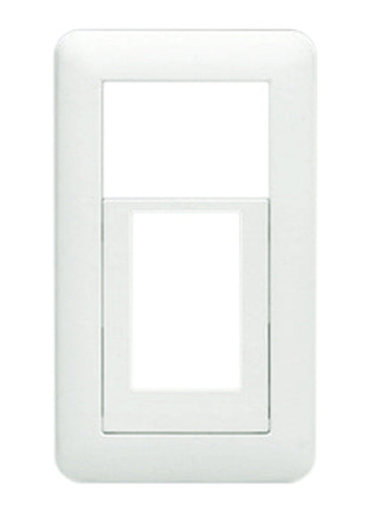 NWC-5｜Jワイドスリム スイッチ・コンセントプレート スイッチ＋2口 スイッチ+2口 Jワイドスリム