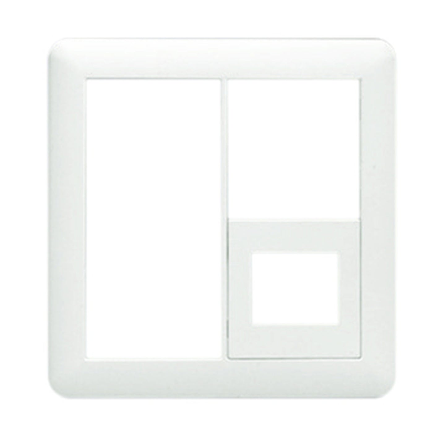 NWC-S4｜Jワイドスリム スイッチ・コンセントプレート スイッチ＋1口(2連用) スイッチ+1口(2連用) Jワイドスリム