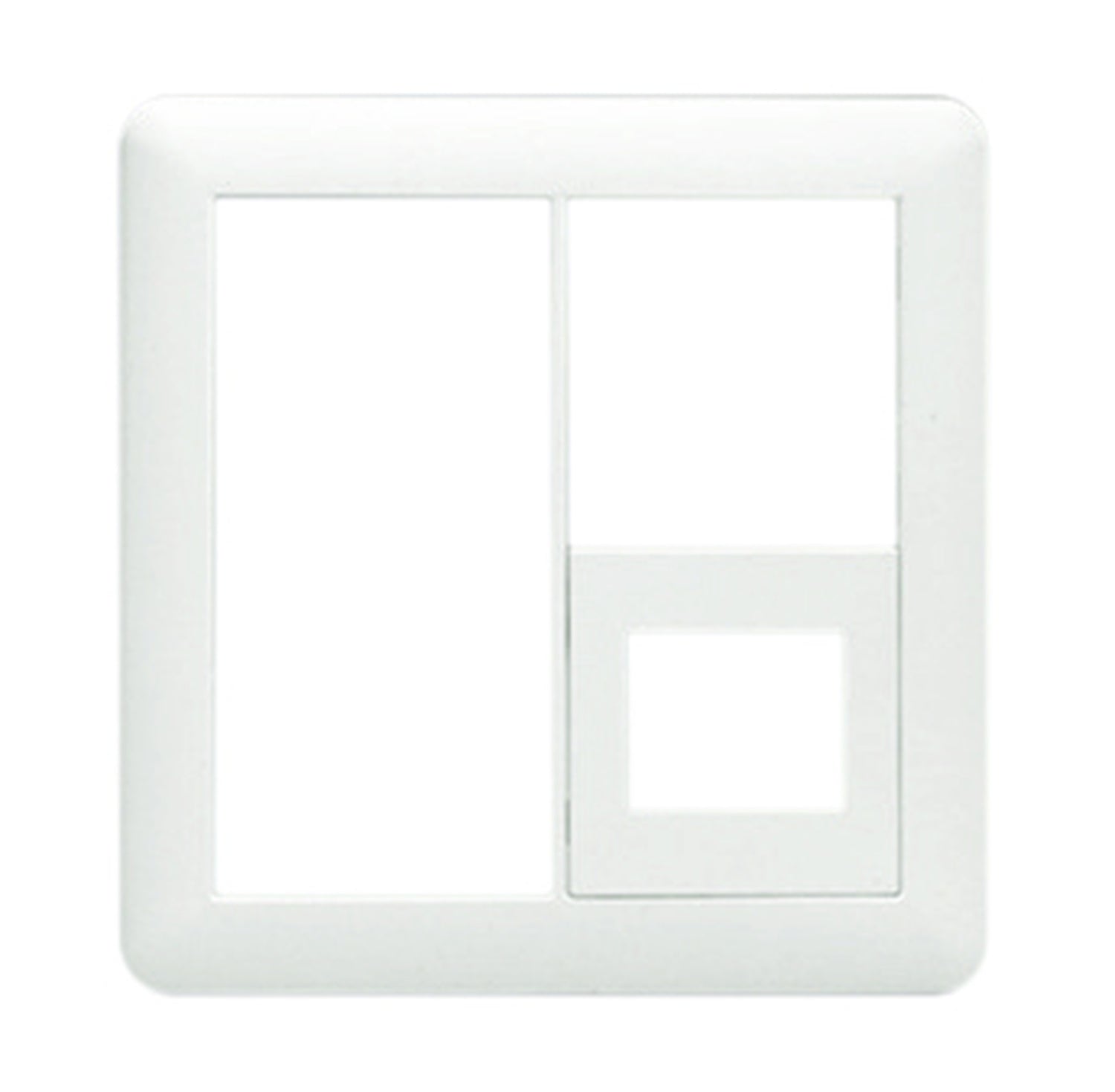 NWC-S4｜Jワイドスリム スイッチ・コンセントプレート スイッチ＋1口(2連用) スイッチ+1口(2連用) Jワイドスリム