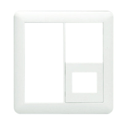 NWC-S4｜Jワイドスリム スイッチ・コンセントプレート スイッチ＋1口(2連用) スイッチ+1口(2連用) Jワイドスリム