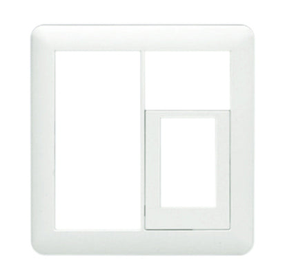 NWC-S5｜Jワイドスリム スイッチ・コンセントプレート スイッチ＋2口(2連用) スイッチ+2口(2連用) Jワイドスリム