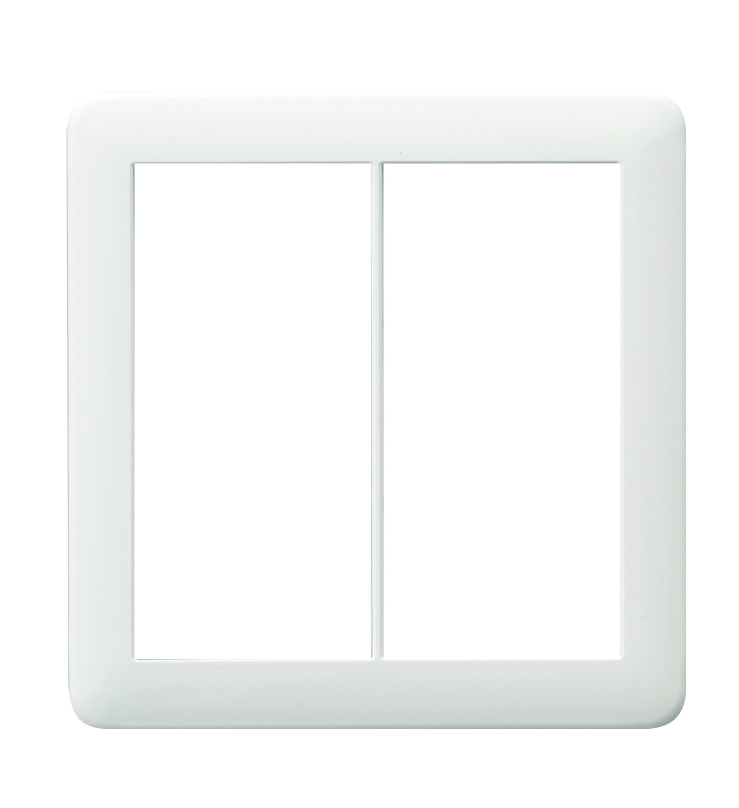 NWP-2｜Jワイドスリム スイッチプレート 2連用 (PW) 2連用 Jワイドスリム