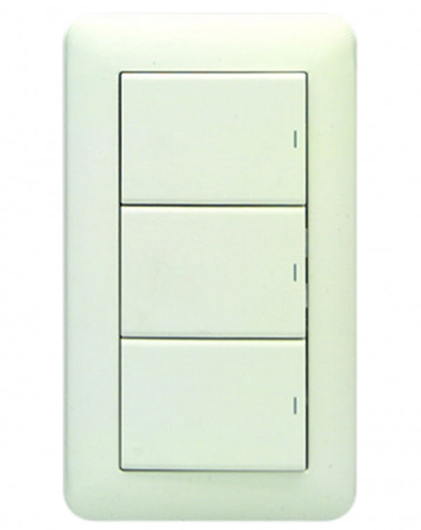 WJH03001PW｜1連3個用 (片切スイッチ) 1連3個用 片切スイッチ PW色