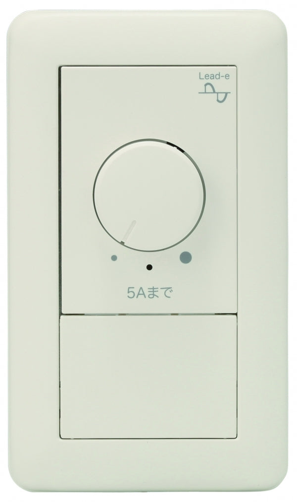 WJH03640PW｜ライトコントロールスイッチ LED照明対応形 AC100V500VA PW色