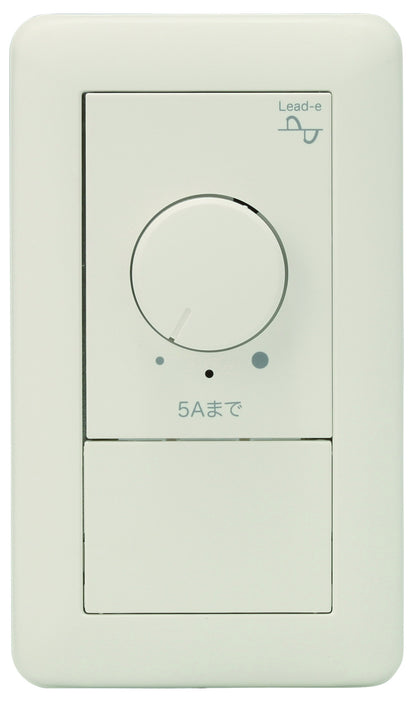 WJH03640PW｜ライトコントロールスイッチ LED照明対応形 AC100V500VA PW色