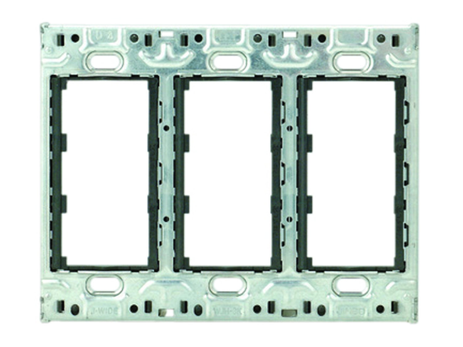WJH-3K｜取付枠 絶縁枠付 3連用 絶縁枠付