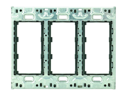 WJH-3K｜取付枠 絶縁枠付 3連用 絶縁枠付