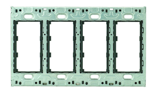 WJH-4K｜取付枠 絶縁枠付 4連用 絶縁枠付