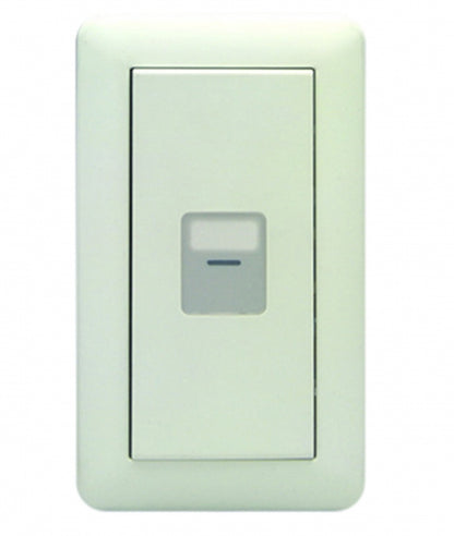WJHM01002PW｜1連1個用 (マーク付片切スイッチガイド用) 1連1個用 (マーク付片切スイッチガイド用) PW色