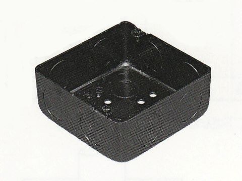 OB442B｜中四角浅型アウトレットボックス