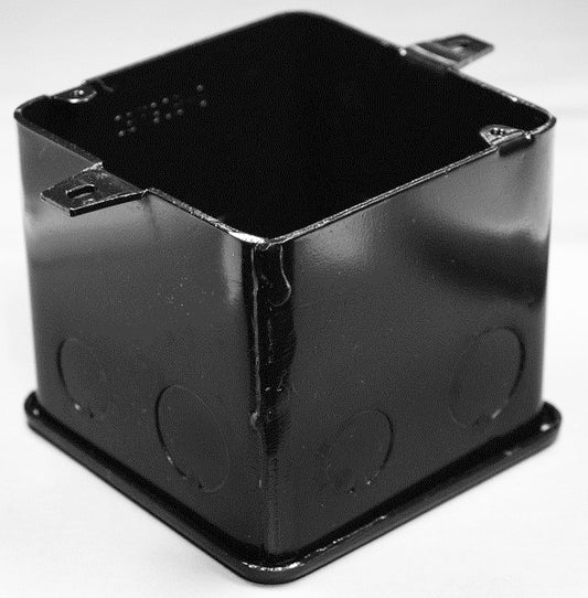 CBM90B-S｜中四角コンクリートボックス 102×90(黒)