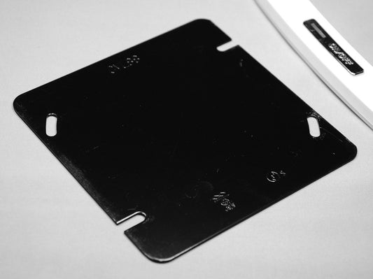 CVLBB｜大四角ブランクカバー (黒)