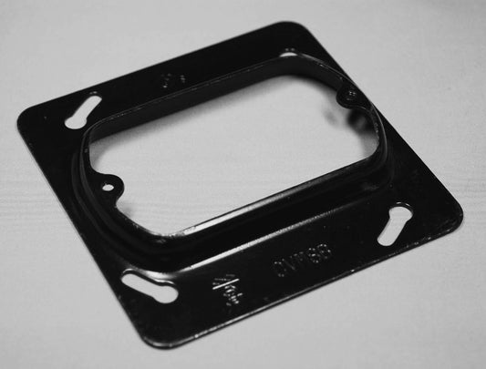 CVMSB｜中四角小判カバー 1個用(黒)