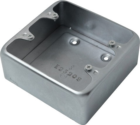 K2520S｜角型露出ボックス 2個用