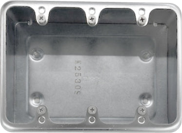 K2530S｜ねじなし角型露出ボックス