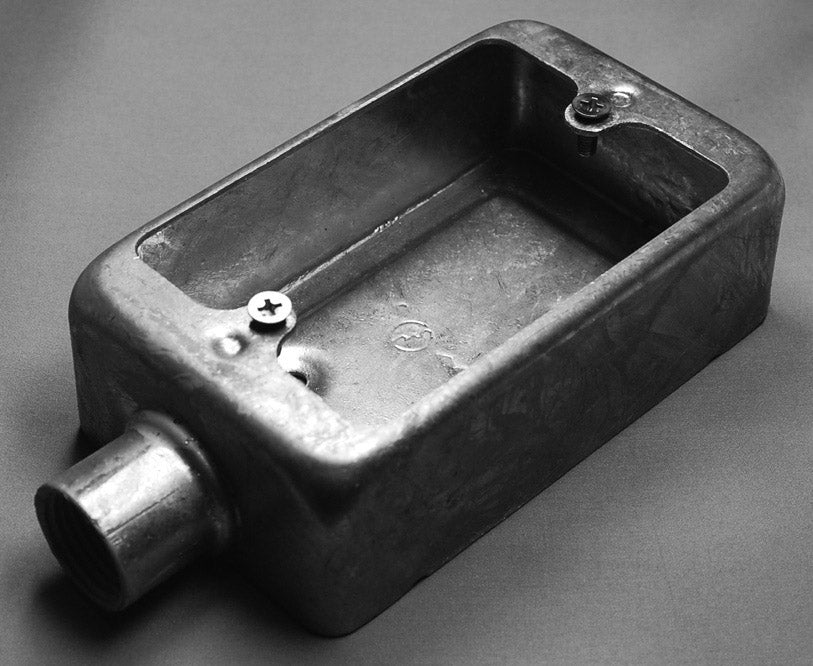 K2811SZ｜角型露出スイッチボックス