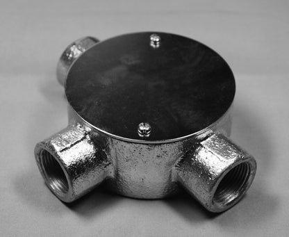 M193｜丸型露出ボックス HDZ 3方出 19