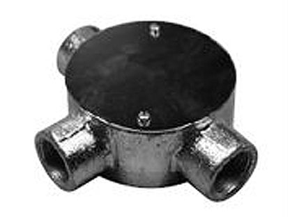 M363｜丸型露出ボックス HDZ 3方出 36