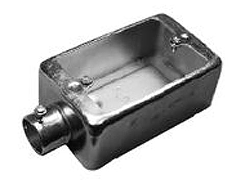 NK3111S｜ネジナシ露出スイッチBOX 1個用1方出 31 鋼板製