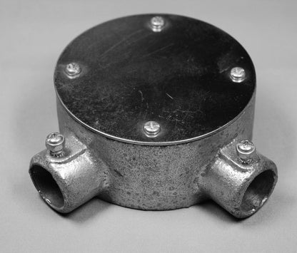 NM39LC｜ネジナシ丸型露出ボックス