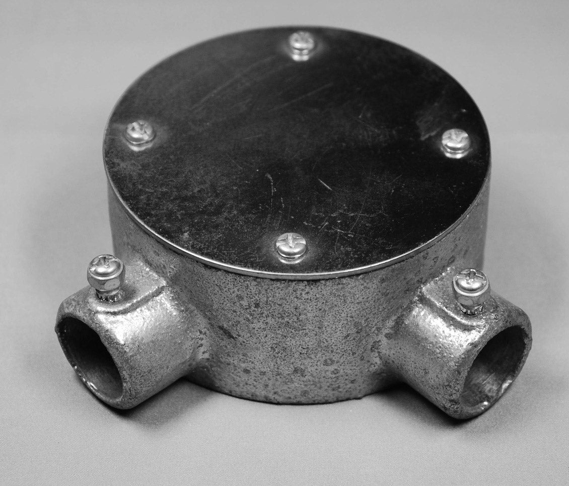 NM51LC｜ネジナシ丸型露出ボックス