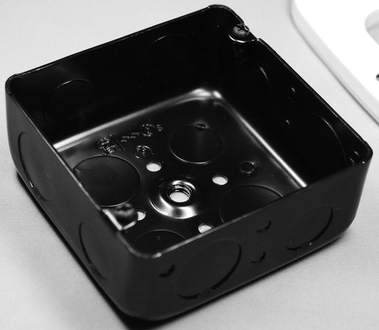 OBM44SB｜中四角浅型アウトレットBOX