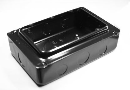 SB3B｜セーリスボックス(黒) 3個用カバー付