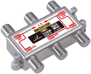 5DMLS｜5分配器 【4K.8K対応】(全端子通電)
