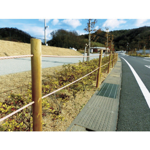 5113377｜麻ロープ 3つ打 線径12mmX長さ30m