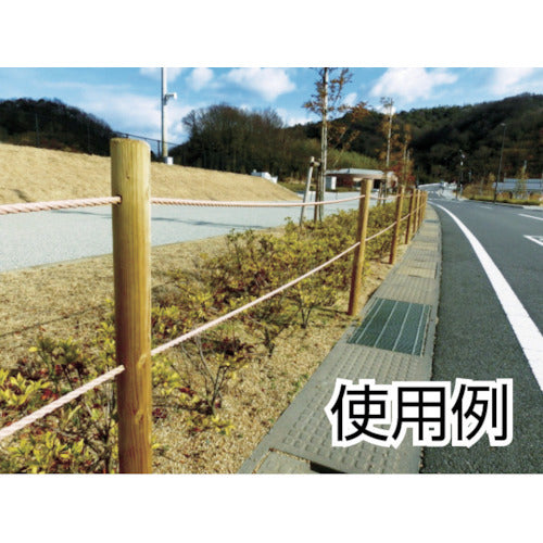 5113377｜麻ロープ 3つ打 線径12mmX長さ30m