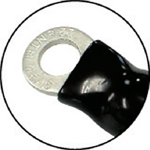 3265951｜キャプタイヤケーブル アースクリップ丸端子付 10m