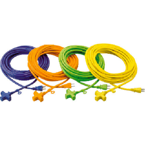 3265820｜3個口ソフトタイプ延長コード バイオレット – 電材Days