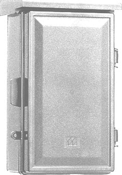 PYB221210WC｜プラスチックボックス 屋外 226×123×108 片扉