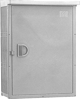 PYB554018WC｜プラスチックボックス 屋外 550×400×180 片扉