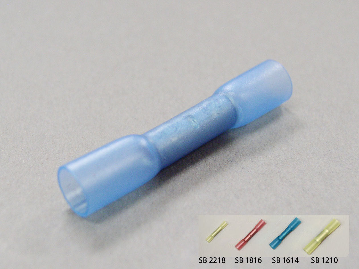 SB 1614｜防水形圧着スリーブ 14 青透明