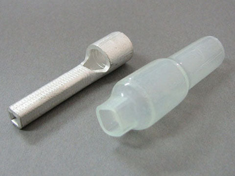 TC 60-C｜裸棒型圧着端子 TC型 60゜ キャップ付