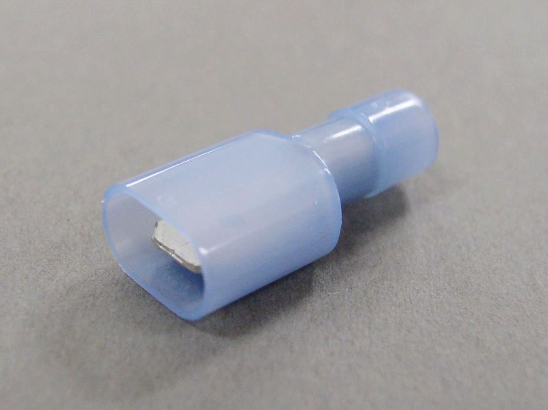 TMEDN 630820-MA-BCL｜差込型接続端子 MA型 絶縁ナイロン被覆 青透明