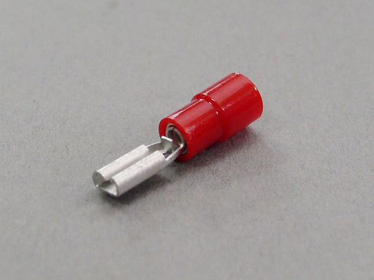 TMEDV 280809-F-RED｜差込型接続端子 F型 絶縁ビニール被覆 赤