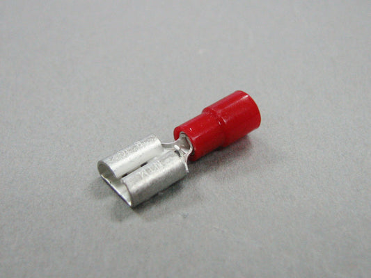 TMEDV 630809-F-RED｜差込型接続端子 F型 絶縁ビニール被覆 赤