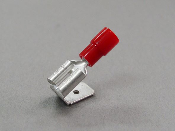 TMEDV 630809-V-RED｜差込型分岐用接続端子 絶縁ビニール被覆 赤