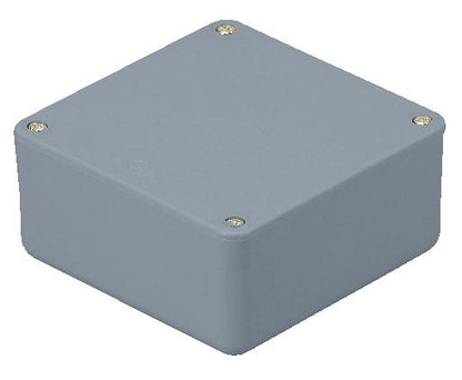 4B50GHW｜ビニール露出用四角ボックス 浅形 グレー