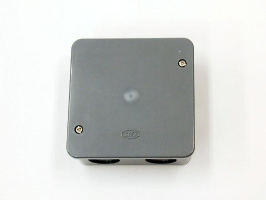 4OB4APGHW｜ビニール アウトレットBOX P付 グレー