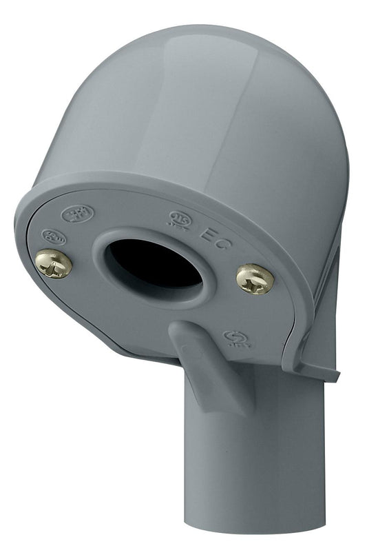 EC28SGHW｜VE エントランスキャップ 1つ穴 28グレー(HIタイプ)