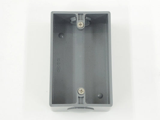 SW140ZGHW｜カチコネ 露出スイッチBOX 方出ナシ グレーHIタイプ