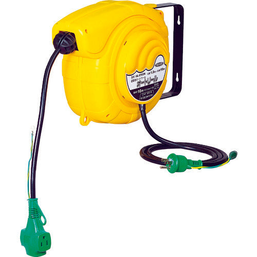 AL-E103N｜オートリール アース付10m トリプルコンセント