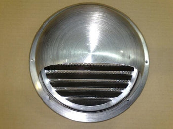 SPF2100M｜丸型フード付ベントキャップ 100φ 網付 ノックアウト付