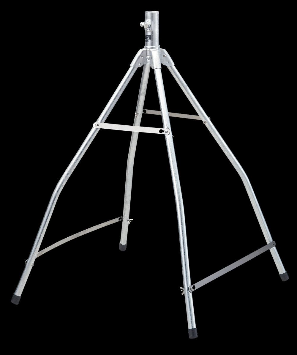 RB45ES｜屋根馬 補強板付 22〜32φ 溶融亜鉛メッキ